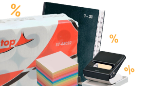 Shop mit Bürobedarf und IT-Produkten
