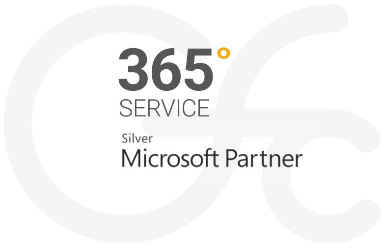 Logo 365 Service – offizieller Microsoft Silver Partner