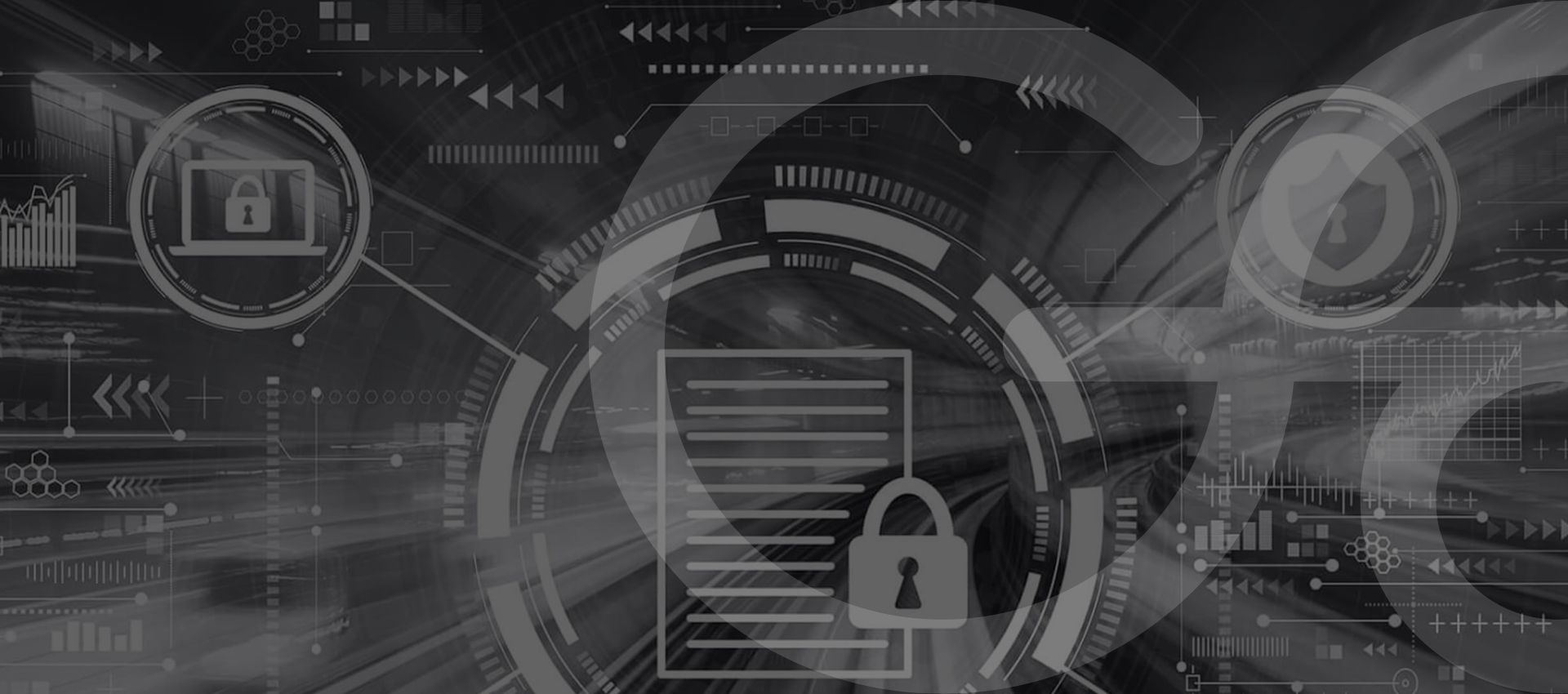 Digitale Firewall-Grafik mit Schloss – Managed Firewall Lösungen in Köln